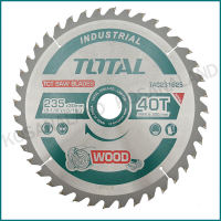 Total ใบเลื่อยวงเดือน ตัดไม้ 9.1/4 นิ้ว 40 ฟัน รุ่นงานหนัก รุ่น TAC231625 ( TCT Saw Blades )