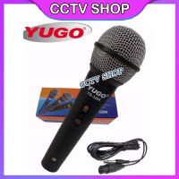 YUGO ไมค์โครโฟน พร้อมสาย PROFESSIONAL DYNAMIC MICROPHONE รุ่น YG-328K สายยาว 2 เมตร มีสวิทปิด เปิดในตัว ให้เสียงสมจริง ลดเสียงรบกวนรอบข้าง