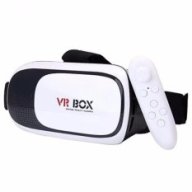 Kính thực tế ảo VR Box phiên bản 2 Trắng + Tặng 1 tay cầm chơi game thumbnail