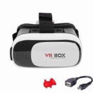Kính thực tế ảo VR Box phiên bản 2 Tặng 1 Cáp OTG + 1 giá đỡ điện thoại