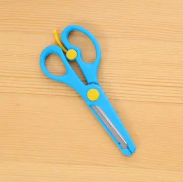 1pc Safe Scissor For Kids, Students, Paper Cutting, Diy Crafts