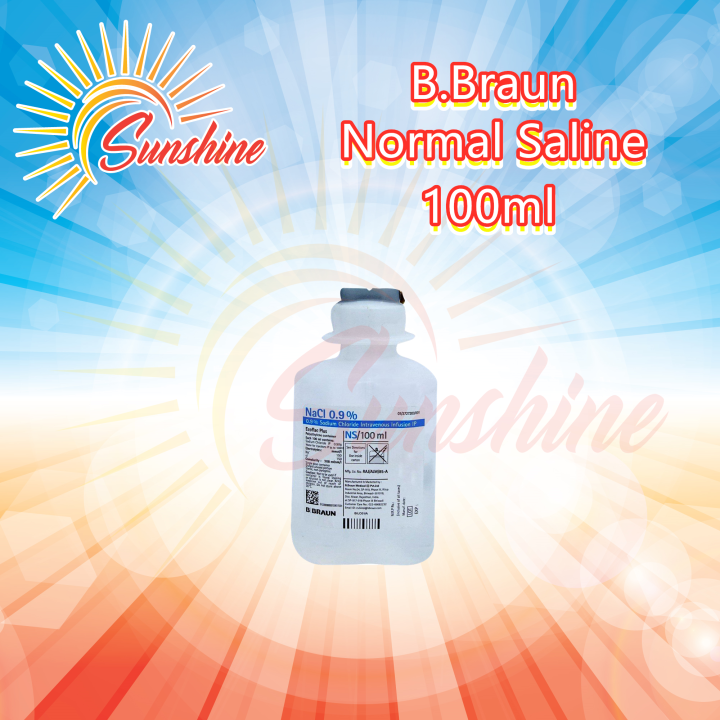 B.Braun Normal Saline 0.9% - 100ml | Lazada