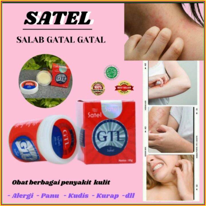 [ AMPUH TERBUKTI ] satel gtl salep gatel/pil obat gatal di apotik kimia