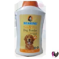 แบร์ริ่ง แป้งผงกำจัดเห็บหมัด สำหรับสุนัข  ,  BEARING Tick&amp;Flea Dog Powder  , ขนาด 150 กรัม ,   ร้าน dddOrchids