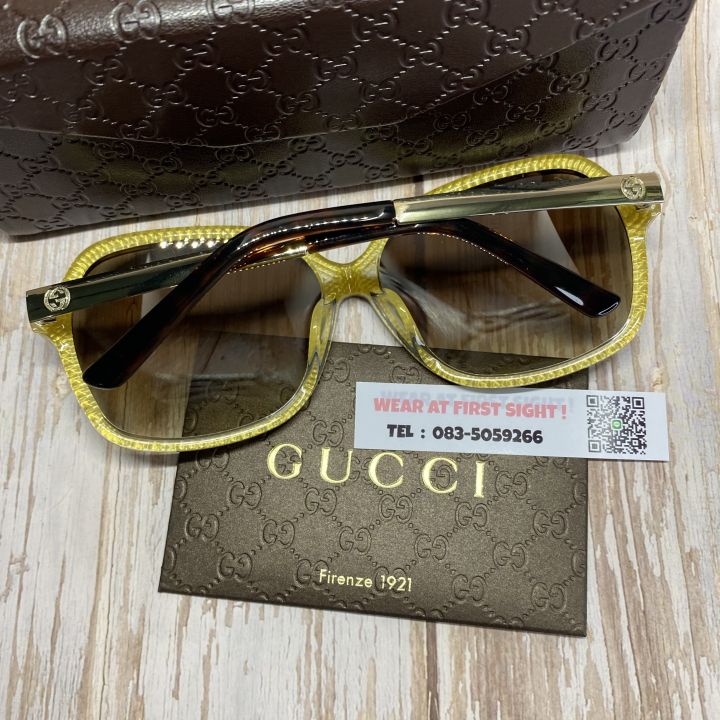 gucci-แว่นกันแดด-รุ่น-gg3687-4wjyy-ของแท้100-รับประกันศูนย์1ปี-อุปกรณ์ครบ