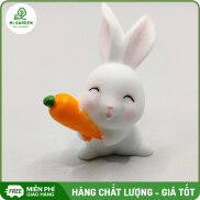 Thỏ Phụ kiện trang trí chậu cây Mi Garden