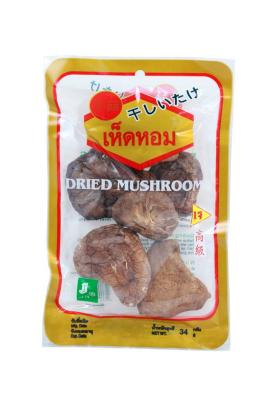 เห็ดหอม  Dried Mushrooms 34g