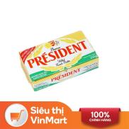 Siêu thị VinMart - Bơ mặn President gói 200g