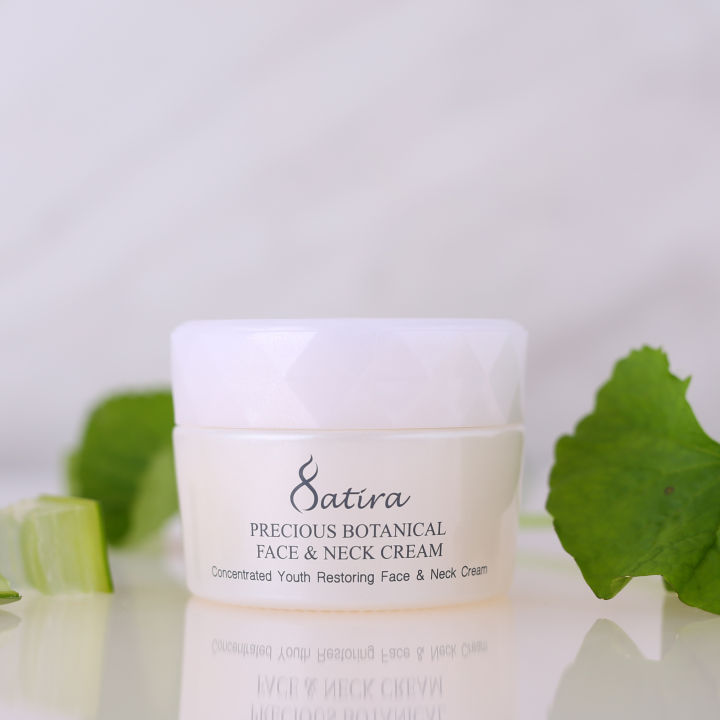 satira-precious-botanical-face-amp-neck-cream-ครีมบำรุงผิวสูตรเข้มข้น-ช่วยคืนความอ่อนเยาว์ให้ผิวหน้าและลำคอ-จาก-สถิรา