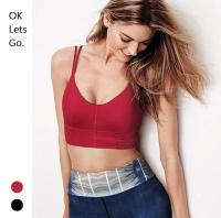 OKLetsGo. SportBra สปอร์ตบรา ออกกำลังกาย Yoga underwear,running,sports bra fitness vest-style ชุดชั้นในกระชับ