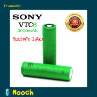 เเท้100% 1ก้อน MURATA Sony VTC6 30A 18650 3000mAh รับประกัน 1 เดือน ถ่านชาร์จแท้ 100% General Rechargeable Li-Ion Battery