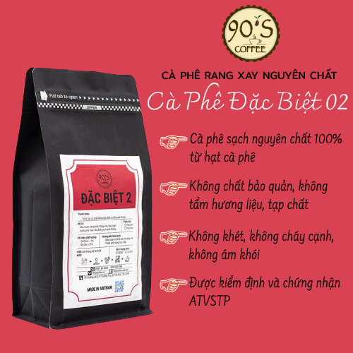Hot túi 500gr cà phê đặc biệt 02 pha phin moka & robusta honey rang mộc - ảnh sản phẩm 4