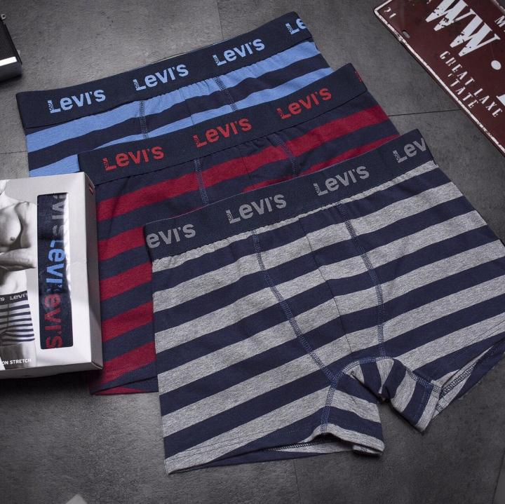 Hộp 3 chiếc quần lót nam Levi's - Boxer Levi's 