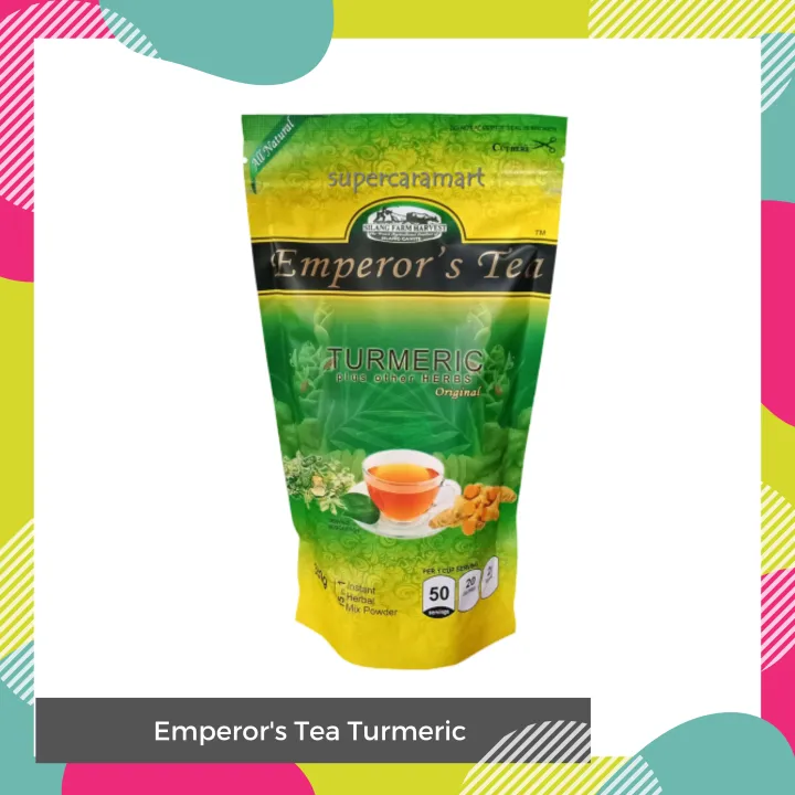 EMPEROR'S TEA TURMERIC PLUS OTHER HERBS ORIGINAL 350G Lazada PH