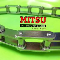 MITSU โซ่ลำเลียง C2060H, RF2060H(S) โซ่มิตซู MITSUTOYO, JAPAN /1กล่อง =10ฟุต