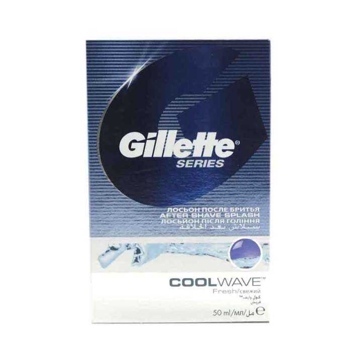 GILLETTE Aftershave Splash Cool Wave 50ml Lazada PH