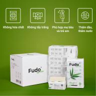 Khăn giấy tre Fudo - 20 gói giấy rút- Giấy ăn Fudo 100% bột tre thumbnail