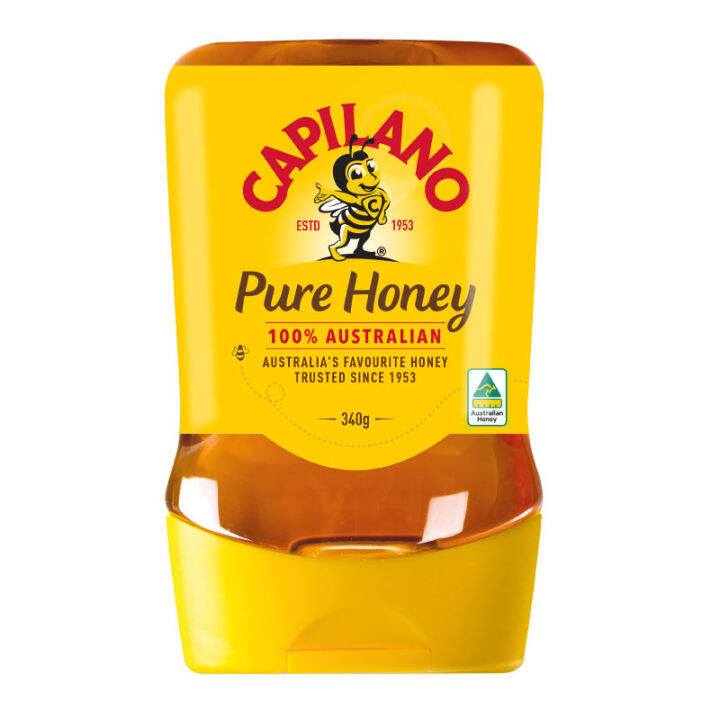 Capilano Honey Upside Down Squeeze Bottle 340g Lazada PH