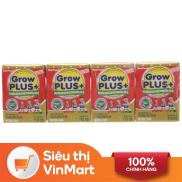 Siêu thị VinMart - Lốc 4 hộp sữa dinh dưỡng Nutifood Grow plus 110ml