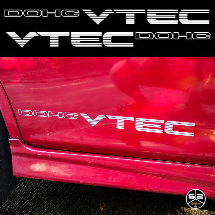 DOHC Vtec Honda Sticker Waterproof Vinyl Lazada PH