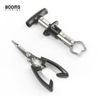 Booms Fishing H01 Pliers Fish Gripper Nipper Snip Tools Line Cutter with Sheath Lanyard