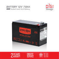 แบตเตอรี่ Battery 12V7.8Ah มือหนึ่ง100% ใช้ได้กับ UPS, ไฟฉุกเฉิน, ระบบเตือนภัย ที่ใช้แบตเดิมขนาด 12โวลท์ 7.0, 7.2, 7.5, 7.6 Ah ไปจนถึง 9Ah