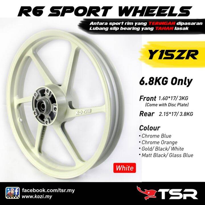 KOZI R6 Sport Rim for Y16ZR Y15ZR 160x215 | Lazada