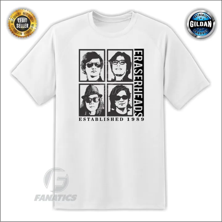 Eraserheads Shirt Eheads 90's Pinoy Rock Band Shirt Eraserheads Rock