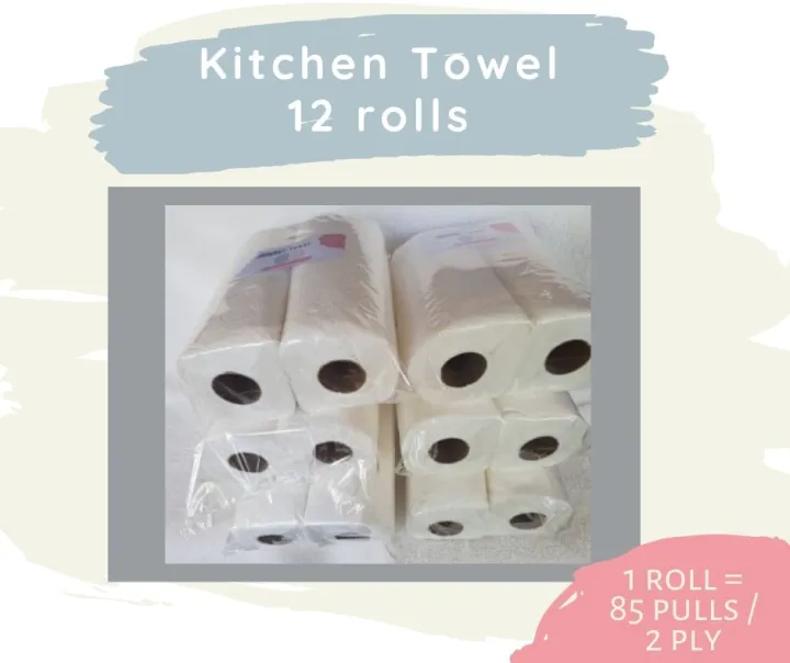 Kitchen Towel Roll (by 12s) Lazada PH