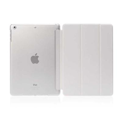 Case cool cool Case iPadMini iPadmini 1 2 3 Case เคสไอแพด มินิ1/2/3 iPad mini case 1/2/3 Magnet Transparent Back case (White/สีขาว)