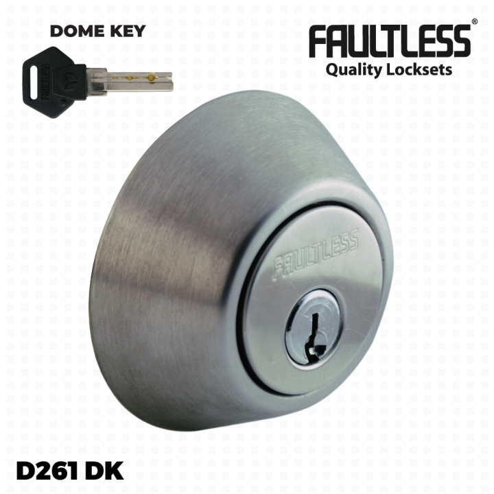 Faultless Deadbolt D261DK, D281DK Lazada PH