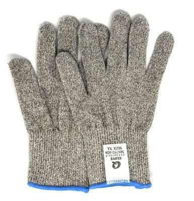 ถุงมือผ้ากันบาด ระดับ 5  Q-Glove  ไม่เคลือบ ใช้จับของมีคม ใบมีด ใบเลื่อย เหล็ก กระจก