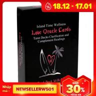 Bộ Tarot Love Oracle Cards M11 Island Time Wellness Bài Bói New thumbnail