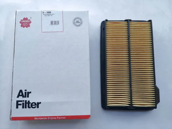 กรองอากาศ/ไส้กรองอากาศ Air Filter Honda Civic(ซีวิค) FD เครื่อง 2.0 ปี