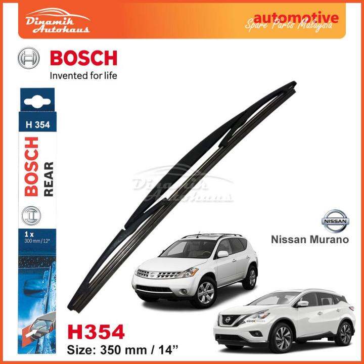 Nissan Murano Car Windscreen Rear Wiper Blade Size 14” Inch Bosch Rear