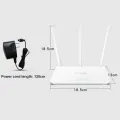 Tenda F3 Wireless/Wifi Router 300Mbps - WISP Support 3 antena. 