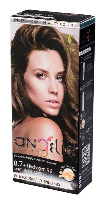 สีย้อมผม-น้ำยาย้อมผม-langel-luxury-angelic-hair-color-cream-ประกายเขียวหม่น-8-7-ang-018