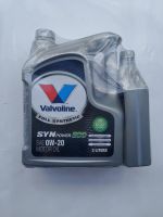 น้ำมันเครื่องเบนซิน Valvoline SYNPOWER ECO SAE 0w-20 สังเคราะห์แท้ 100% ขนาด 4 ลิตร [3+1] สำหรับรถเก๋งอีโค่คาร์