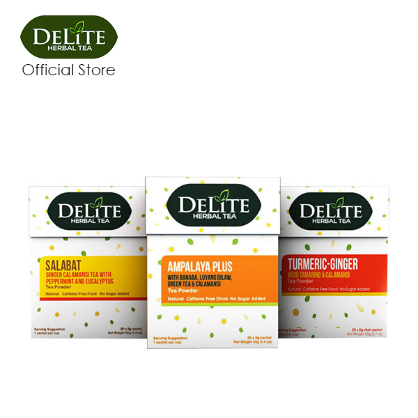 DeLite Herbal Tea in All Variants Lazada PH