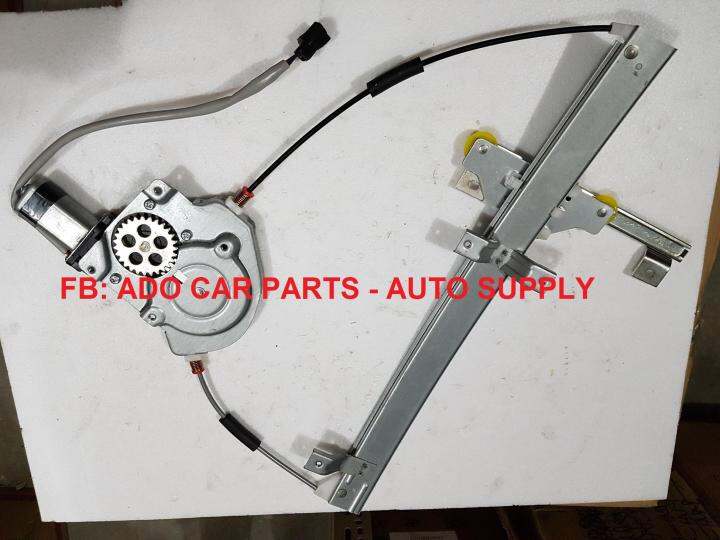 ISUZU FUEGO 1996 FRONT POWER WITH MOTOR DRIVER SIDE (LEFT SIDE) WINDOW