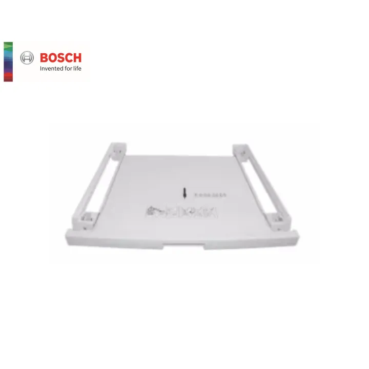 Bosch Washer & Dryer with Pull Out Shelf Stacking Kit for WTE84105GB