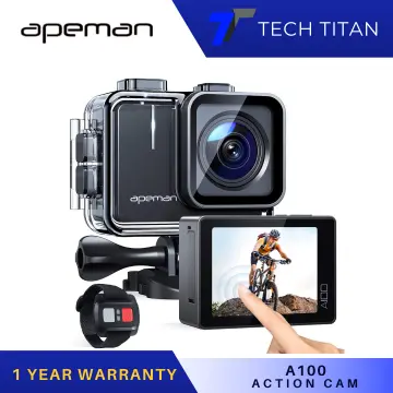 APEMAN Action Camera 4K 20MP WiFi 40M Waterproof Underwater A79 – Apeman US