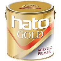 HATO ฮาโต้ น้ำยาผสมสีน้ำ สีทองอะครีลิคแลคเกอร์ TG-09 3.785 ลิตร (1 แกลลอน) สีทาวัด สีทองฮาโต้ แลคเกอร์ฮาโต้