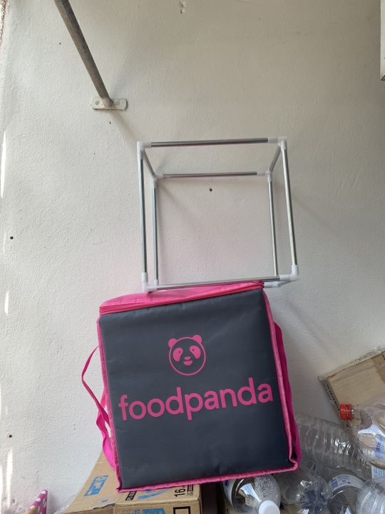 โครงกระเป๋า-foodpanda-ใบเล็ก-จำหน่ายเฉพาะโครง