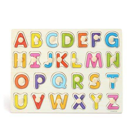 FS#111 Wooden Alphabet Peg Puzzle | Lazada PH