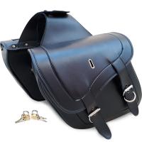 กระเป๋าข้างมอเตอร์ไซด์ ทรงวินเทจ Saddle bag