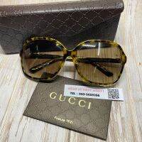 GUCCI แว่นกันแดด รุ่น GG3687 4WJYY ของแท้100% รับประกันศูนย์1ปี อุปกรณ์ครบ