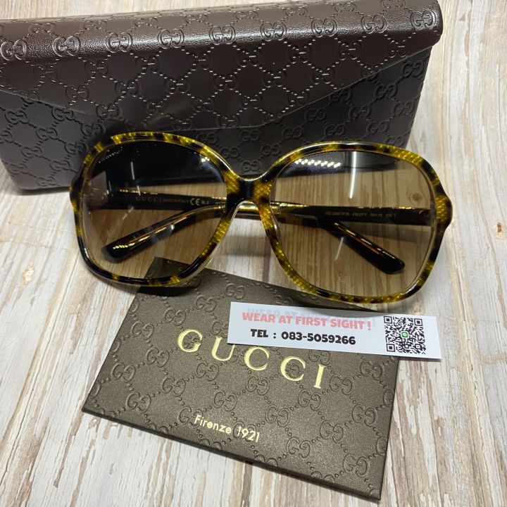 gucci-แว่นกันแดด-รุ่น-gg3687-4wjyy-ของแท้100-รับประกันศูนย์1ปี-อุปกรณ์ครบ