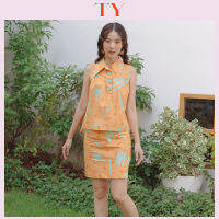 TY.BKK Assam Tea Top [เสื้อแขนกุด]