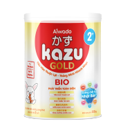 Sữa bột Aiwado KAZU BIO GOLD 2+ 350g trên 24 tháng - Tinh tuý dưỡng chất